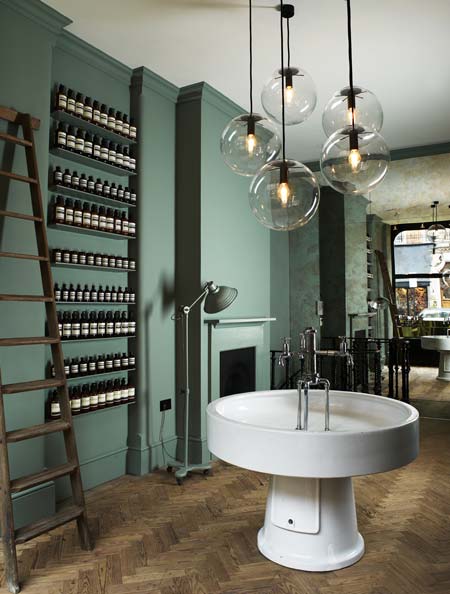 Aesop store, London, by Studioilse