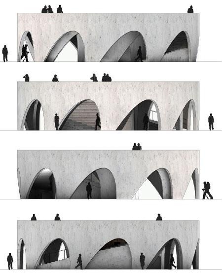 Ruta del Peregrino lookout point by HHF Architects Ruta del Peregrino lookout point by HHF Architects