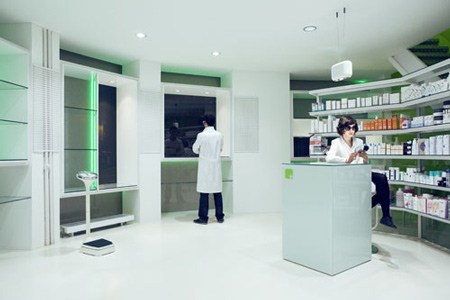 A Pharmacy in La Puebla 15 by BUJ+COLÓN Arquitectos A Pharmacy in La Puebla 15 by BUJ+COLÓN Arquitectos