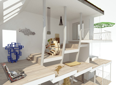 Droog Townhouse by Atelier Bow-Wow