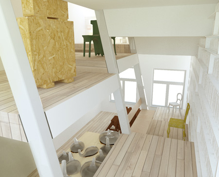 Droog Townhouse by Atelier Bow-Wow
