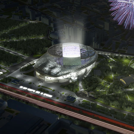 Dynamo Stadium by Erick van Egeraat Dynamo Stadium by Erick van Egeraat