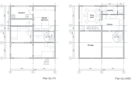 House with Gardens by Tetsuo Kondo