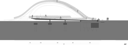 Melkwegbridge by NEXT architects and Rietveld landscape