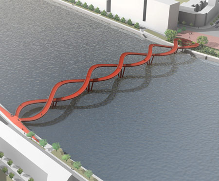 Nanhe River Landscape Bridge by WXY Architecture Nanhe River Landscape Bridge by WXY Architecture