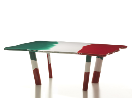 Table Italia by Gaetano Pesce for Cassina
