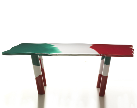 Table Italia by Gaetano Pesce for Cassina