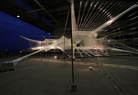 Tape Installation by For Use and Numen at DMY Berlin Tape Installation by For Use and Numen at DMY Berlin