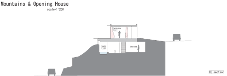 Mountains and Opening House by EASTERN Design Office Mountains and Opening House by EASTERN Design Office