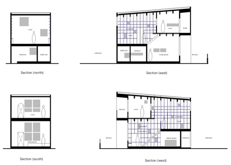 House in Hamadera by Coo Planning