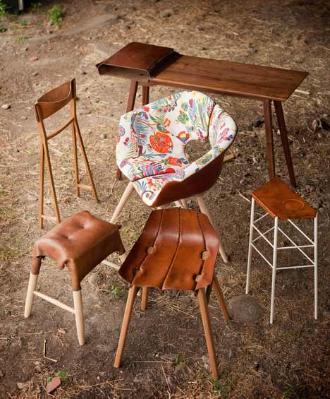 Leather furniture by Tortie Hoare Leather furniture by Tortie Hoare