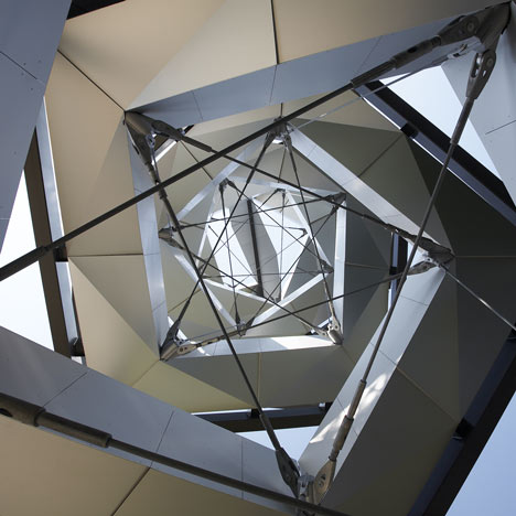 Observation Tower on the River Mur by terrain loenhart mayr Observation Tower on the River Mur by terrain loenhart mayr