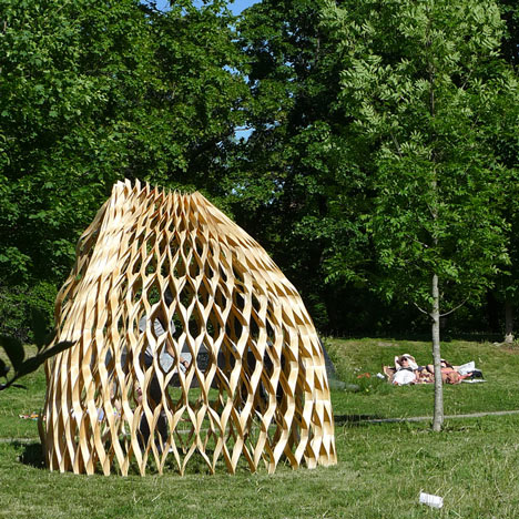Wood Pavillion by Wing Yi Hui and Lap Ming Wong