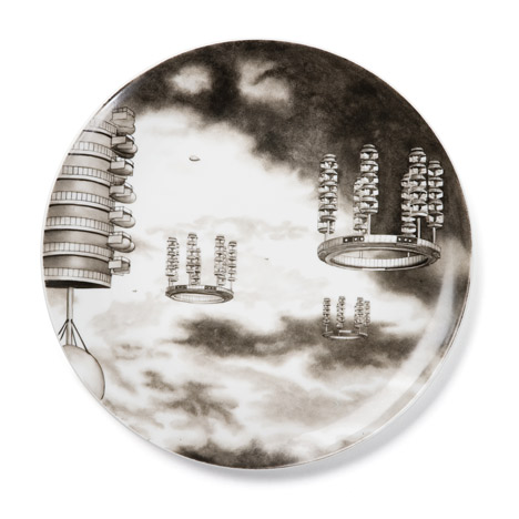 Flying City Tableware by Carsten Höller Flying City Tableware by Carsten Höller