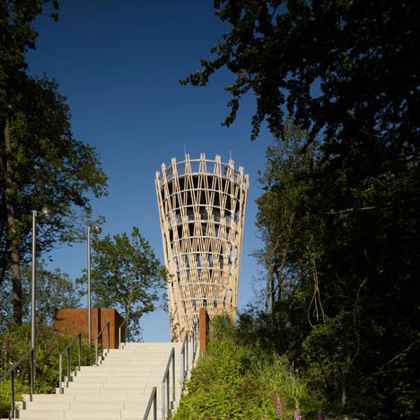 Jueberg Tower by Birk + Heilmeyer Architekten