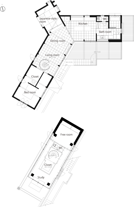 Lifted House by Masato Sekiya Lifted House by Masato Sekiya
