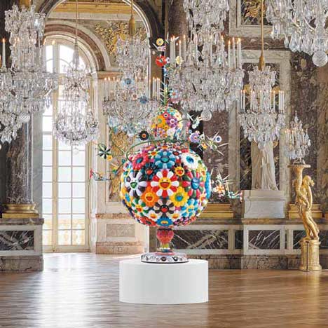 Takashi Murakami at the Château de Versailles