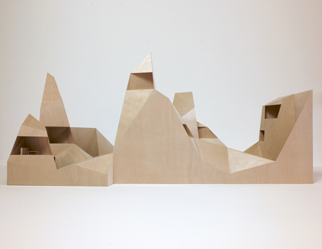 Two models for embassies (retreat I & II) by Anne Holtrop Two models for embassies (retreat I & II) by Anne Holtrop