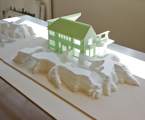 Two models for embassies (retreat I & II) by Anne Holtrop Two models for embassies (retreat I & II) by Anne Holtrop