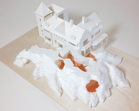 Two models for embassies (retreat I & II) by Anne Holtrop Two models for embassies (retreat I & II) by Anne Holtrop