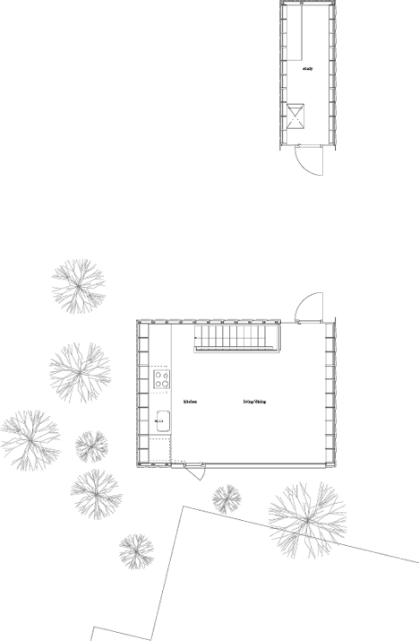 Near House by Mount Fuji Studio