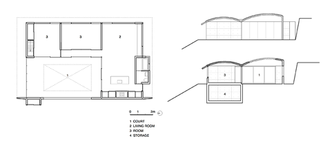 House in Sunami by  Kazunori Fujimoto Architect & Associates