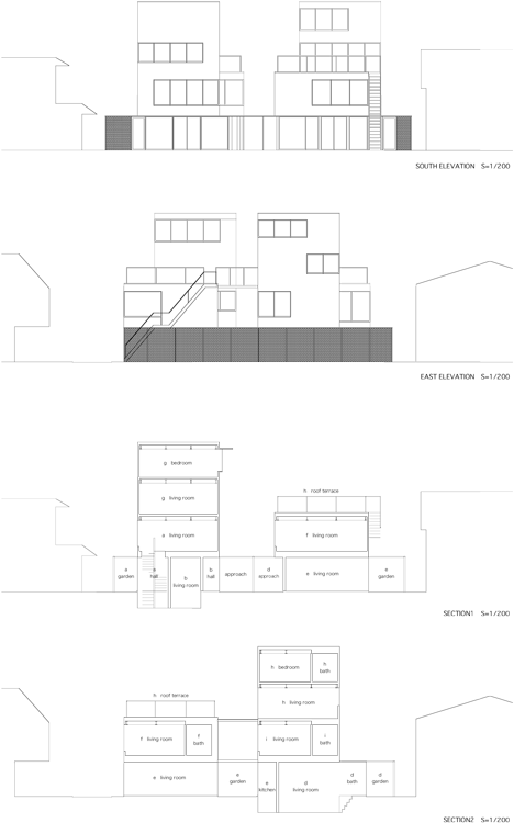 Apartment in Kamitakada by Takeshi Yamagata Architects Apartment in Kamitakada by Takeshi Yamagata Architects