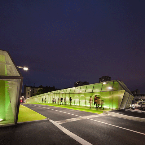 Choisy-le-Roi bridge by Jacques Ferrier Architectures Choisy-le-Roi bridge by Jacques Ferrier Architectures