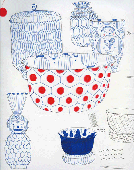 Ceramic tableware by Jaime Hayón Ceramic tableware by Jaime Hayón