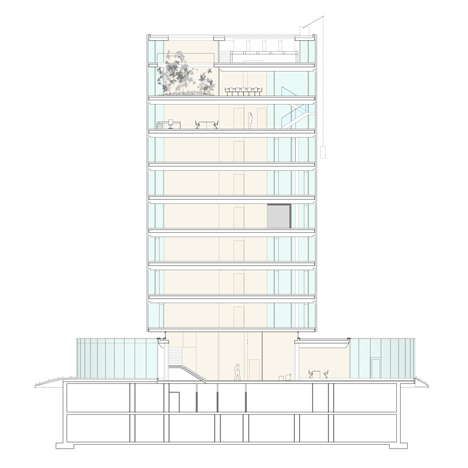 Zaisa Office Tower by Hoz Fontán Arquitectos