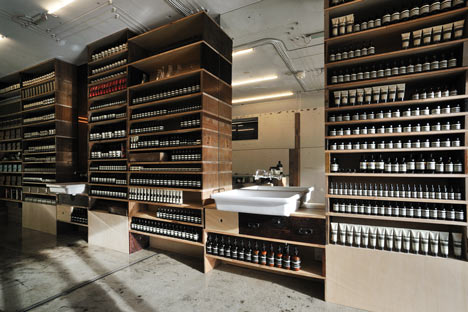 Aesop Aoyama designed by Jo Nagasaka and Schemata Architecture Office Aesop Aoyama designed by Jo Nagasaka and Schemata Architecture Office