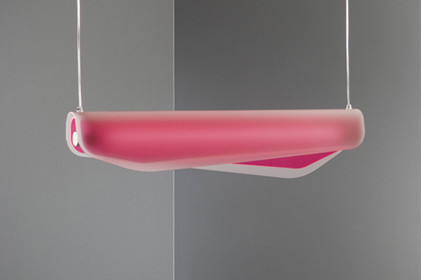Algae lamp by Christian Vivanco