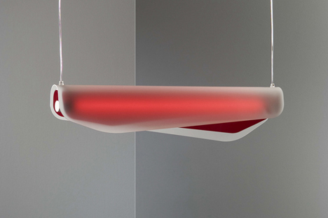 Algae lamp by Christian Vivanco