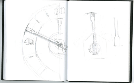 Clock for an Architect by Daniel Weil