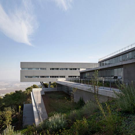 Haifa University Student Centre by Chyutin Architects