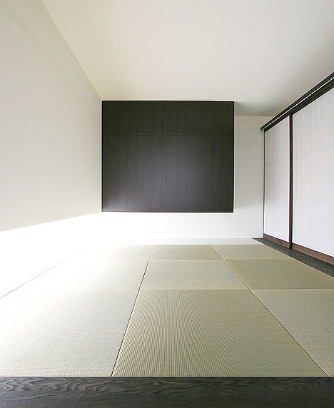 House with a Concrete Louver by StudioGreenBlue