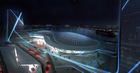 Kaohsiung Port Terminal by Asymptote Architecture