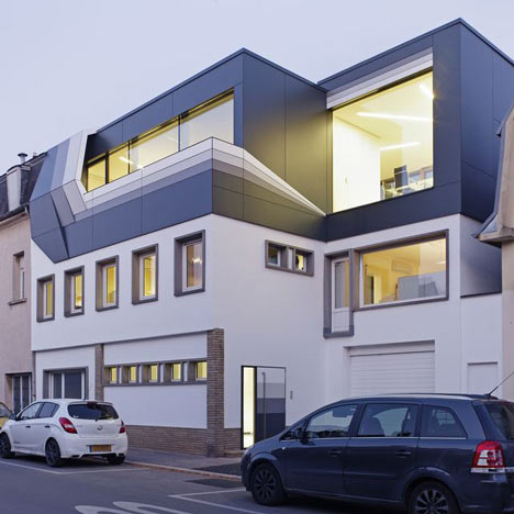 Rooftop Office Dudelange by dagli