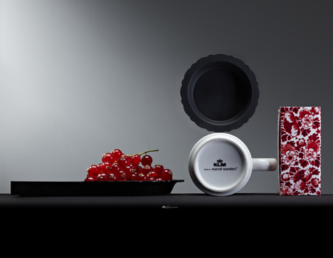 Tableware by Marcel Wanders for KLM