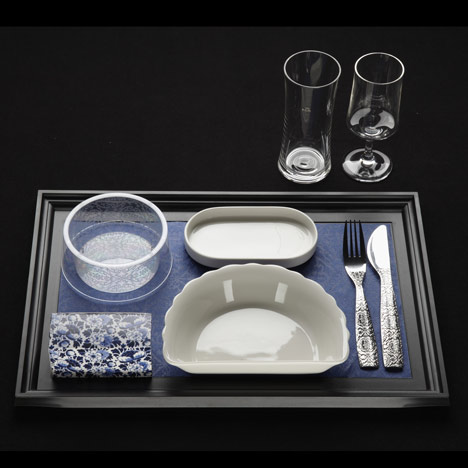 Tableware by Marcel Wanders for KLM