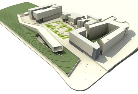 BGU University Entrance Square and Art Gallery by Chyutin Architects BGU University Entrance Square and Art Gallery by Chyutin Architects