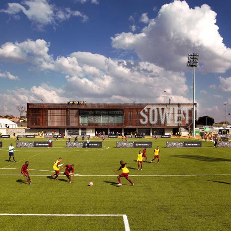 Football Training Centre Soweto by RUFproject Football Training Centre Soweto by RUFproject