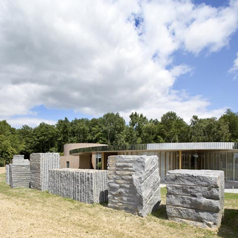 Rennes Metropole Crematorium by Plan01 Architects
