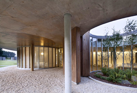 Rennes Metropole Crematorium by Plan01 Architects
