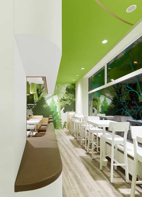 Wienerwald restaurant by Ippolito Fleitz Group Wienerwald restaurant by Ippolito Fleitz Group