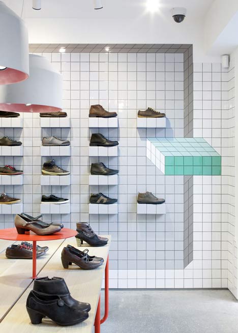 Camper store in London by Tomas Alonso Camper store in London by Tomas Alonso