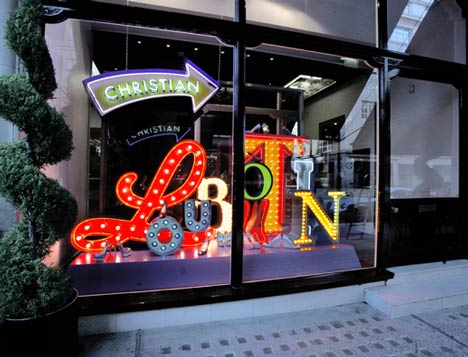 Christian Louboutin Mount Street Window by Studio XAG Christian Louboutin Mount Street Window by Studio XAG