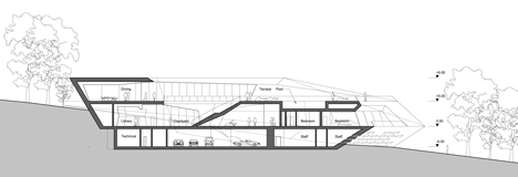 Concept villas for golf and spa resort by Zaha Hadid Architects Rock Concept villas for golf and spa resort by Zaha Hadid Architects Rock