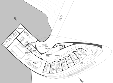 Concept villas for golf and spa resort by Zaha Hadid Architects Shell Concept villas for golf and spa resort by Zaha Hadid Architects Shell