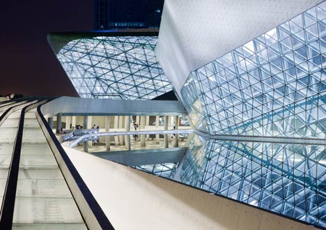 Guangzhou Opera House by Zaha Hadid Architects